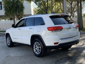 2016 Jeep Grand Cherokee Limited 26481 Miles Bright White Clearcoat 4D Sport Uti