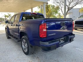 2017 Chevrolet Colorado Work Truck 60260 Miles Laser Blue Metallic 4D Crew Cab 2