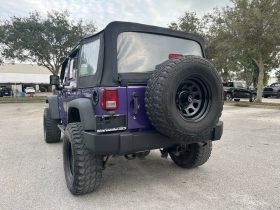 2017 Jeep Wrangler Unlimited Sport 82635 Miles Xtreme Purple Pearlcoat 4D Sport