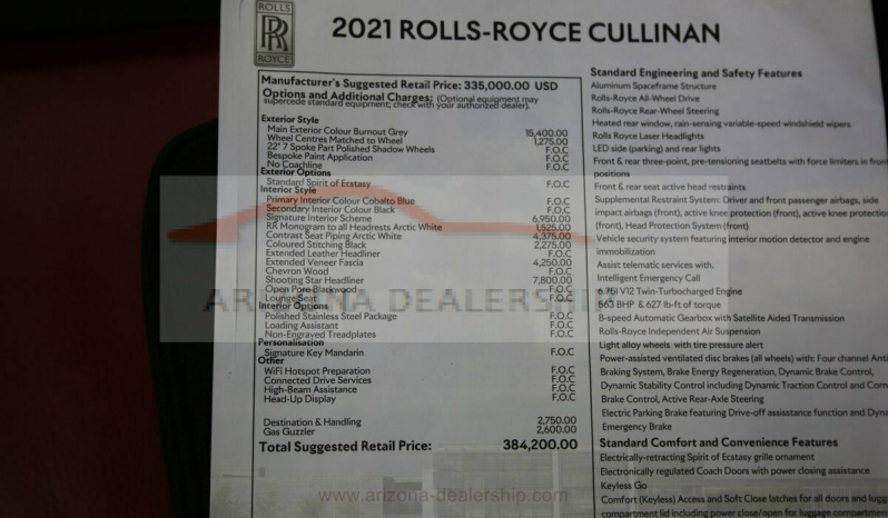 2021 Rolls-Royce Cullinan full