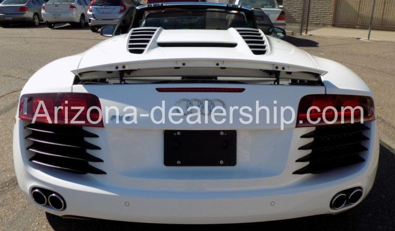 2011 Audi R8 Quattro Spyder full