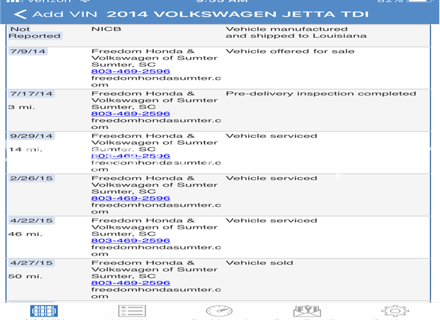 2014 Volkswagen Jetta TDI DIESEL 1OWN full