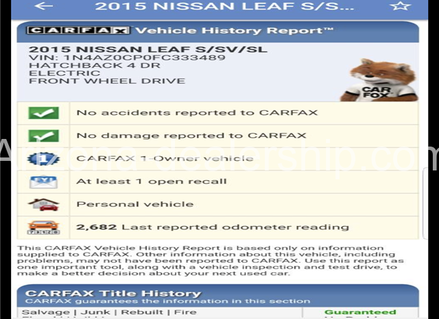 2015 Nissan Leaf PREMIUM full