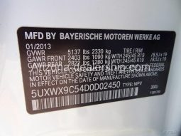 2013 BMW X3 xDrive28i full