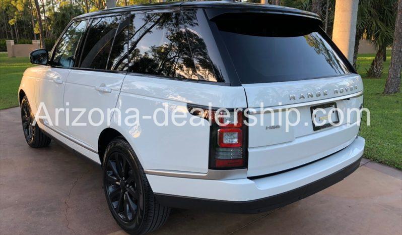 2017 Land Rover Range Rover HSE full