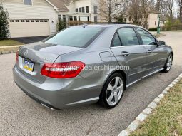 2011 Mercedes-Benz E-Class sport full