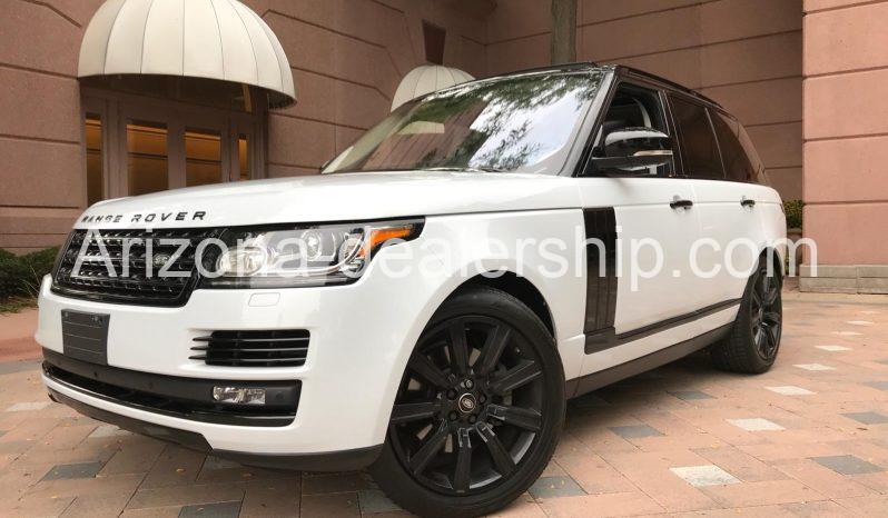 2017 Land Rover Range Rover HSE full