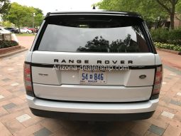 2017 Land Rover Range Rover HSE full