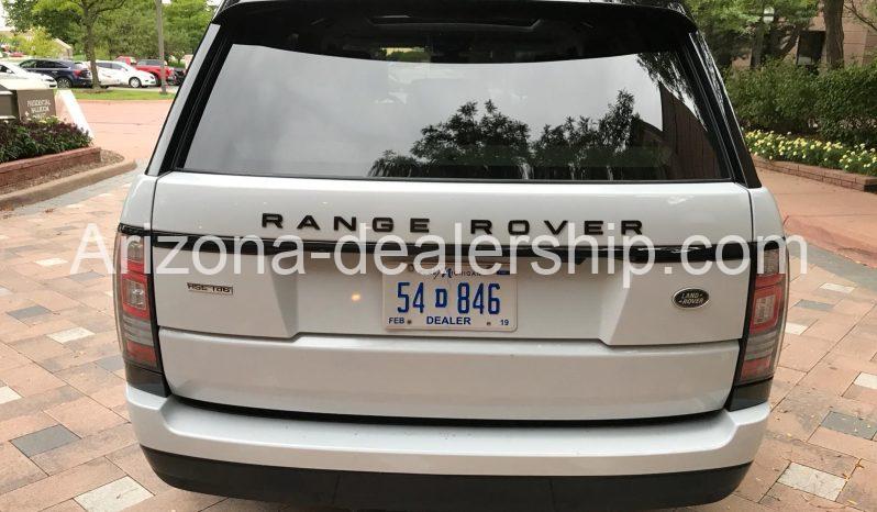 2017 Land Rover Range Rover HSE full