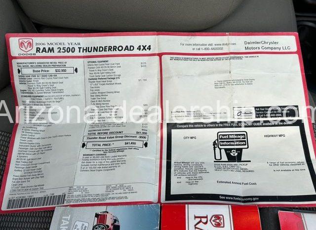 2006 Dodge Ram 2500 THUNDERROAD full