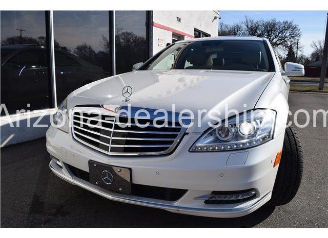 2012 Mercedes-Benz S-Class S 550 4matic DIAMOND WHITE full