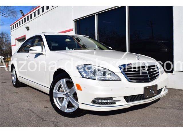 2012 Mercedes-Benz S-Class S 550 4matic DIAMOND WHITE full