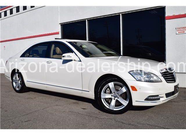 2012 Mercedes-Benz S-Class S 550 4matic DIAMOND WHITE full