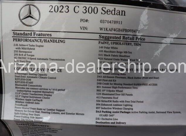 2023 Mercedes-Benz C-Class C 300 full