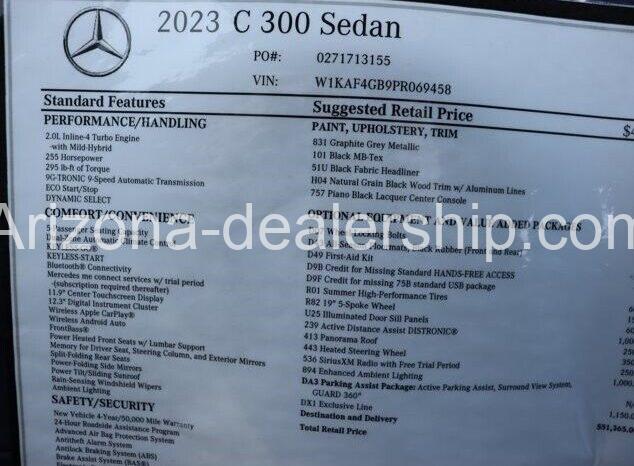 2023 Mercedes-Benz C-Class C 300 full