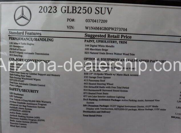 2023 Mercedes-Benz GLB GLB 250 full