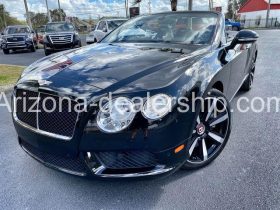 2014 Bentley Continental GT V8 GTC BELUGA/BELUGA WALNUT 7 SPOKE CARFAX CERT WARR