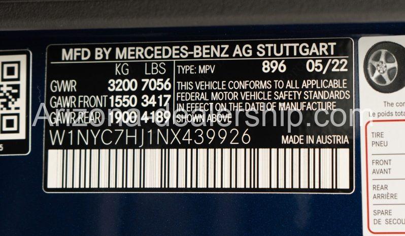 2022 Mercedes-Benz G-Class AMG full