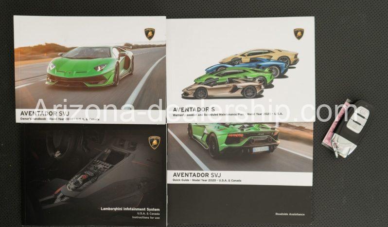 2020 Lamborghini Aventador LP 770-4 SVJ full