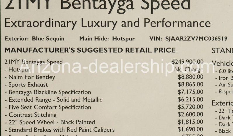 2021 Bentley Bentayga Speed full