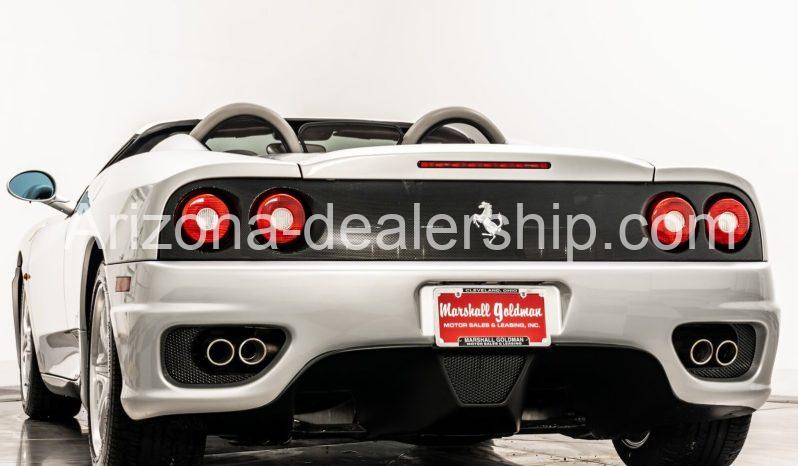 2003 Ferrari 360 Spider 6 Speed full