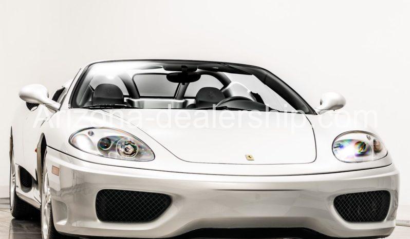 2003 Ferrari 360 Spider 6 Speed full