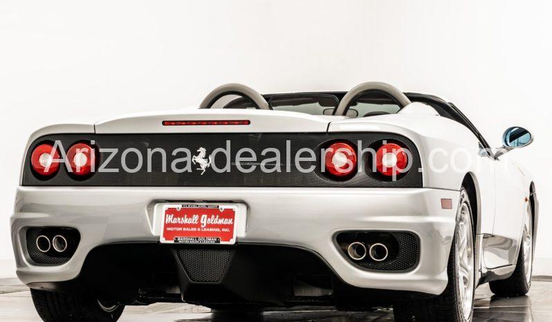 2003 Ferrari 360 Spider 6 Speed full