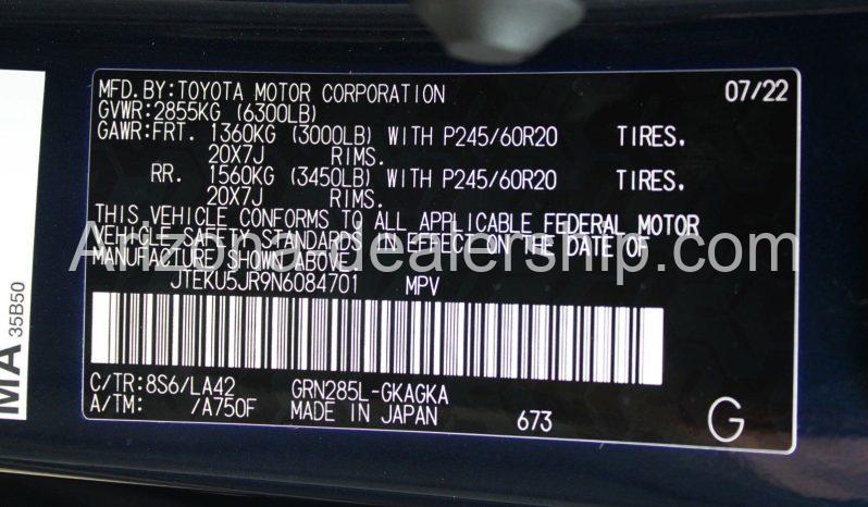 2022 Toyota 4Runner Limited full