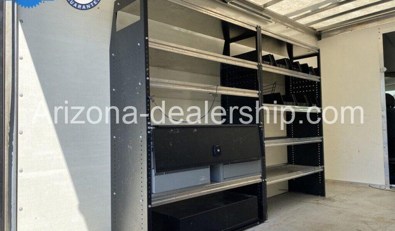 2021 Ram ProMaster Low Roof Used Box Truck Cargo Van Ladder Racks Bins full